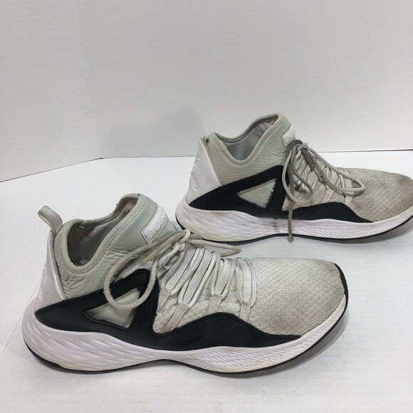 Nike Jordan Formula 23 Men 9.5 Cool White Black 2016 Basketball Athletic Shoes - Picture 6 of 9